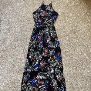 Lush jersey maxi dress